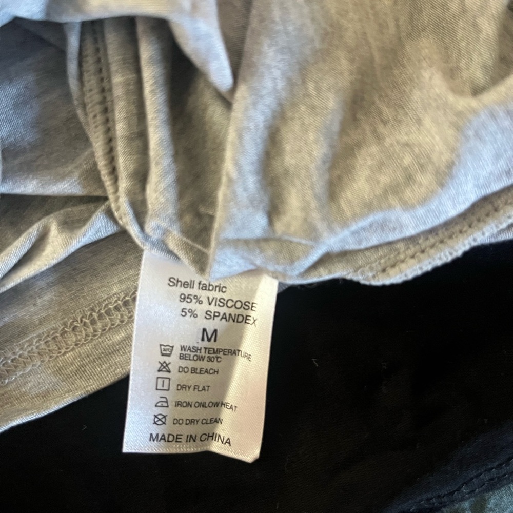 Women's Sleeveless Tank Top Set - Gray, Black, Orange - Picture 3 of 3